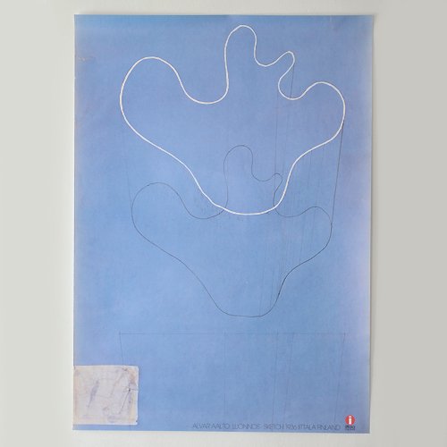 iittala / Alvar Aalto [ LUONNOS SKETCH ] poster - マルカ 