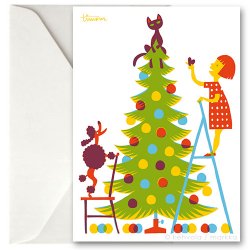 <img class='new_mark_img1' src='https://img.shop-pro.jp/img/new/icons48.gif' style='border:none;display:inline;margin:0px;padding:0px;width:auto;' />Kehvola Design / Timo Manttari [ Christmas Tree ] greeting card