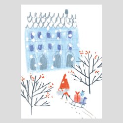 Kehvola Design / Marika Maijala [ Three Wishes ] postcard
