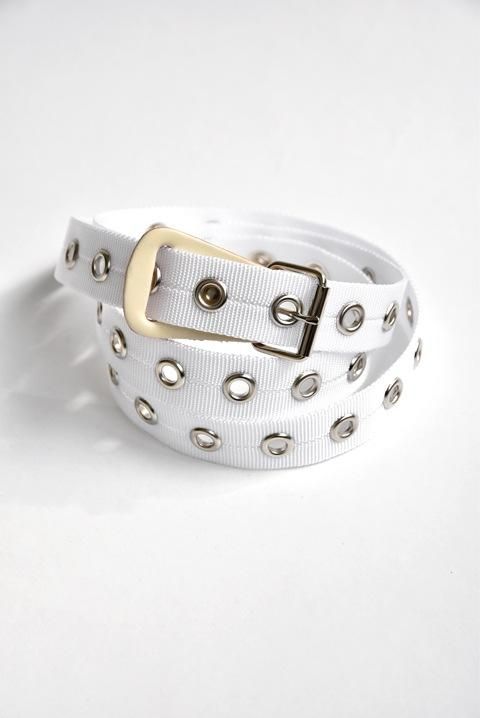 N.O.UN（ナウン） BELT NYLON ホワイト | セレクトショップZABOUの通販