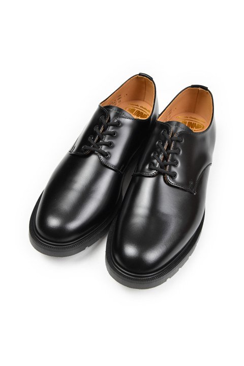 タヌキさんの革靴一覧はこちらSOLOVAIR ソロヴェアー ギブソンシューズ 革靴 プレーントゥ 英国製