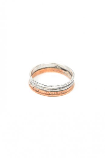 NORTH WORKS（ノースワークス） Double vintage coin ring