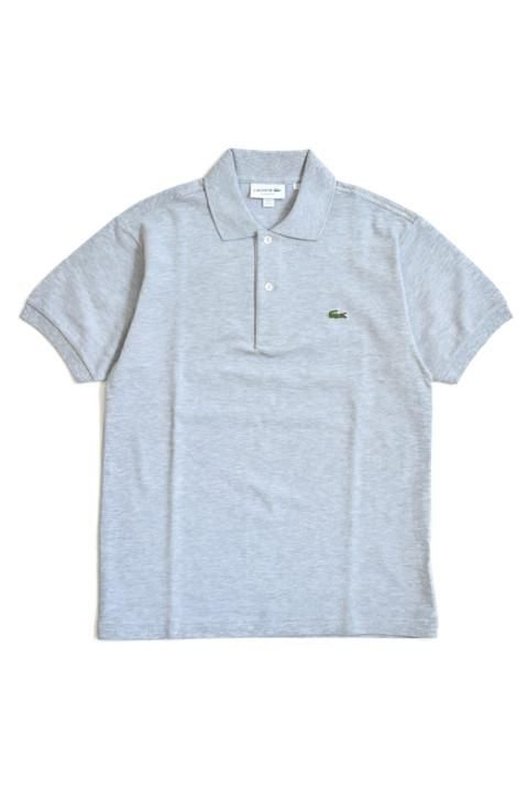 LACOSTE（ラコステ） 半袖ポロシャツ シルバーグレー | セレクト 