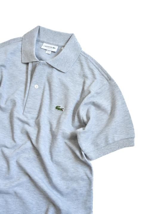 LACOSTE（ラコステ） 半袖ポロシャツ シルバーグレー | セレクト