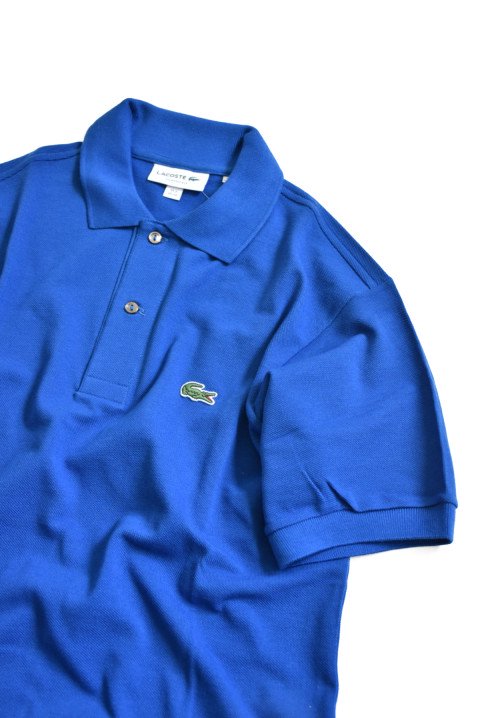 LACOSTE（ラコステ）　半袖ポロシャツ　エレクトリックブルー | セレクトショップZABOUの通販/ウェブショップ