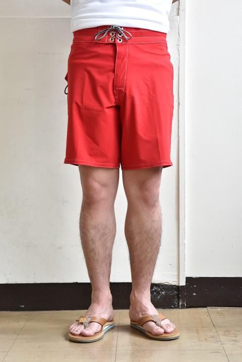 BIRDWELL（バードウェル）Board Shorts（ストレッチ）レッド 