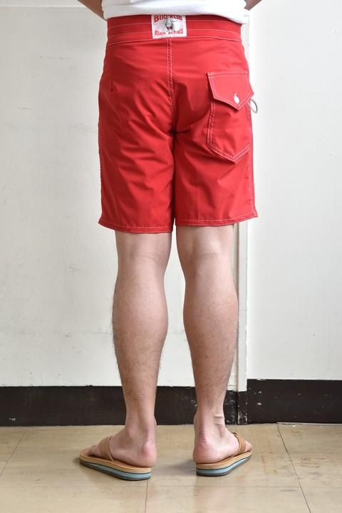 BIRDWELL（バードウェル）Board Shorts（ストレッチ）レッド | セレクトショップZABOUの通販/ウェブショップ