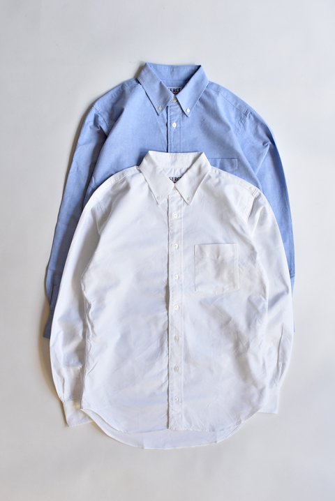SERO（セロ）ボタンダウンシャツ オックスフォード ホワイト | セレクトショップZABOUの通販/ウェブショップ
