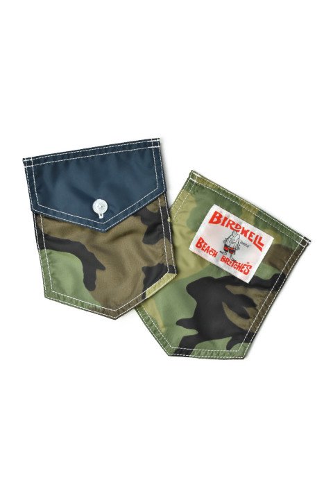 BIRD WELL（バードウェル）POCKET COIN CASE NavyBlue/Camo | セレクトショップZABOUの通販/ウェブショップ