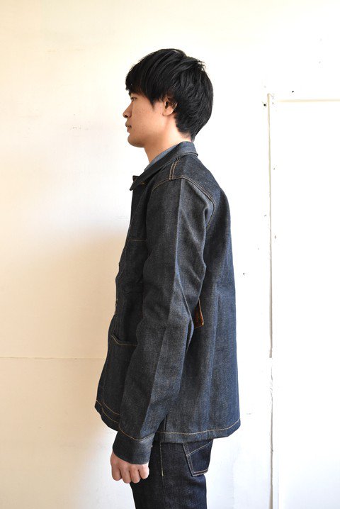 TELLASON（テラソン）12.5oz COVERALL JACKET | セレクトショップZABOU ...