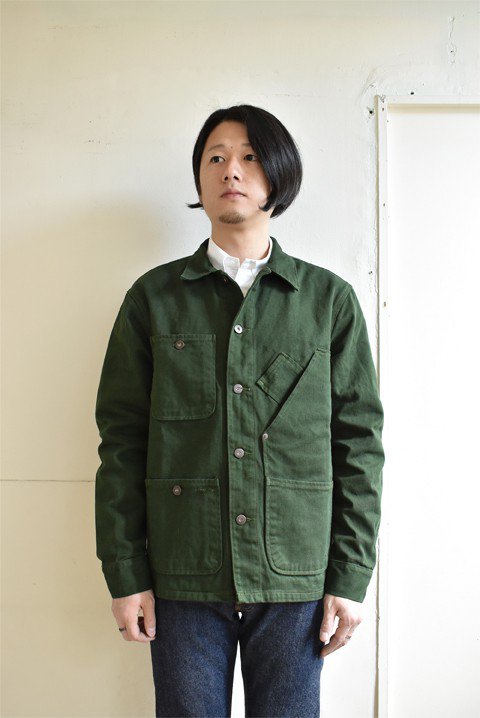 GARMENT DYED COVERALL JACKET Mサイズ 【即日発送】 - ジャケット ...