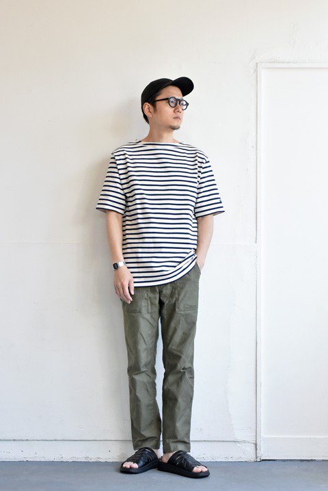 F.O.B FACTORY（エフオービー ファクトリー） BAKER PANTS オリーブ - ZABOU