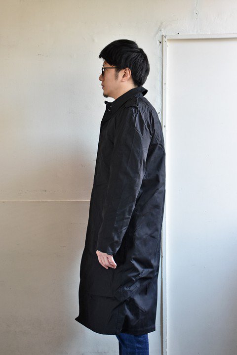 MILITARY（ミリタリー） New G.I. Black AllWeatherCoats withRemovableLiner - ZABOU