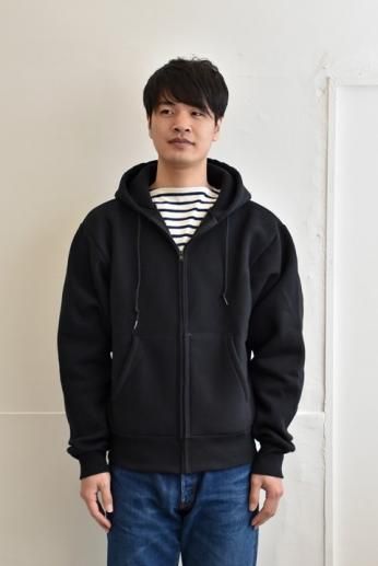 Camber（キャンバー） クロスニット フルジップパーカー グレー