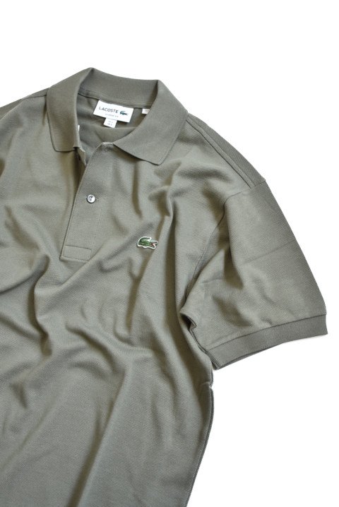 LACOSTE（ラコステ）　半袖ポロシャツ　オリーブ| セレクトショップZABOUの通販/ウェブショップ