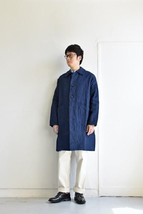 YARMO【ヤーモ】 DUSTER COAT(YAR-18AW 18)FREAK - ステンカラーコート