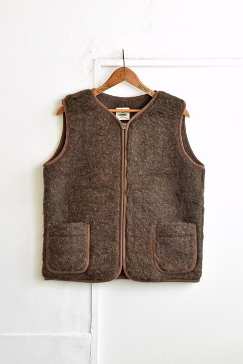 【2月4日まで期間限定ポイント10倍】COLD BREAKER（コールドブレーカー） NOCOLLAR VEST ダークブラウン - ZABOU