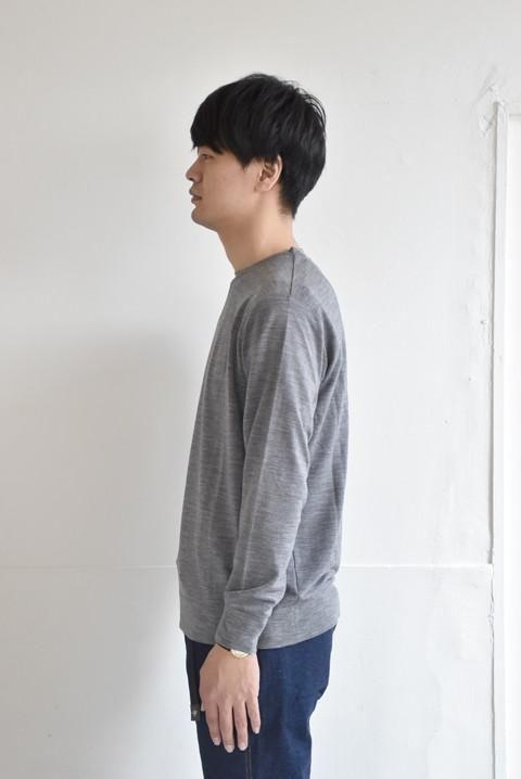 FOXFIRE(フォックスファイヤー) PPウールクルー グレー - ZABOU FOXFIRE(フォックスファイヤー) PPウールクルー グレー - ZABOU