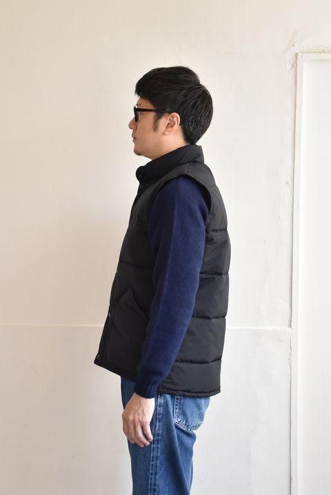 ZANTER（ザンター） ORIGINAL DOWN VEST ブラック - ZABOU