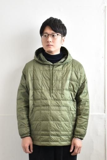 TAION（タイオン）オーバーサイズダウンパーカー ブラック - ZABOU