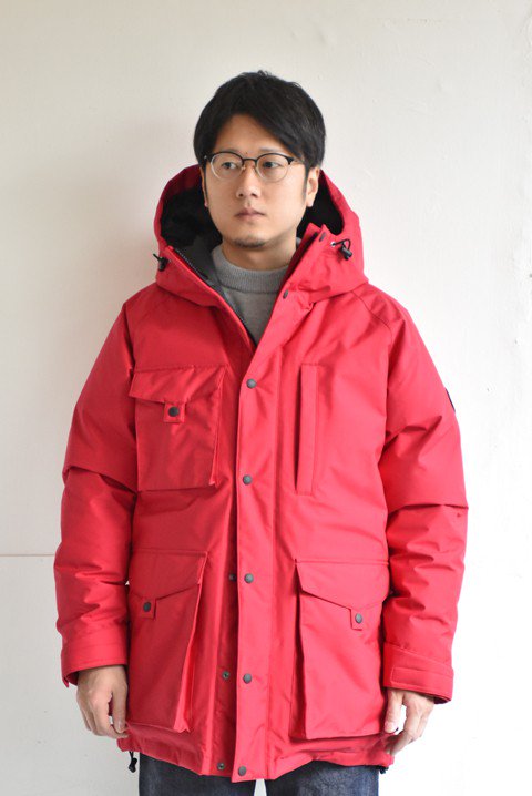 ZANTER（ザンター） JP ORIGINAL DOWN (ARE MODEL) レッド