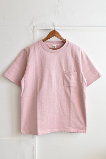 Jackman（ジャックマン） Dotsume Pocket T-Shirt　Old Rose
