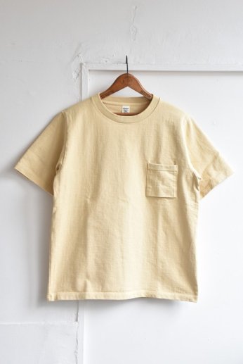 Jackman（ジャックマン） Dotsume Pocket T-Shirt　Butter