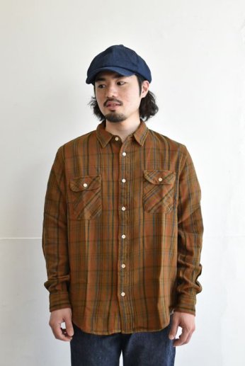 <img class='new_mark_img1' src='https://img.shop-pro.jp/img/new/icons13.gif' style='border:none;display:inline;margin:0px;padding:0px;width:auto;' />LEVI'S VINTAGE CLOTHING（リーバイス ヴィンテージ クロージング） L/S SHIRTS BROWN