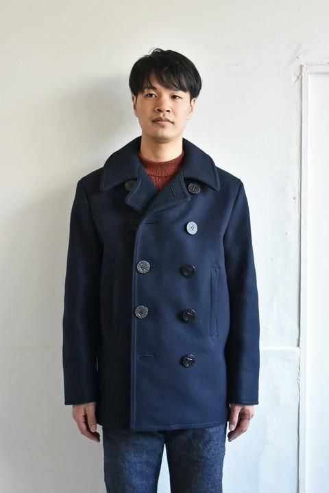 よろしくお願いしますバズリクソンズ Pコート BR11554 NAVAL CLOTHING