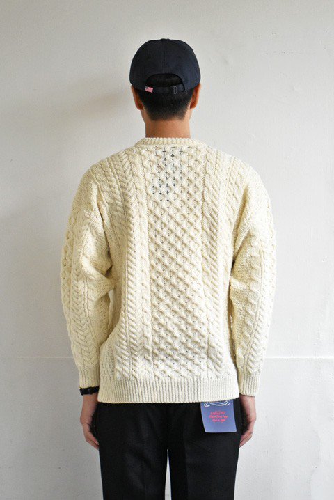 アランウーレンミルズ セーター B420 Aran sweater メンズ 576 日本 L (日本サイズL相当) 