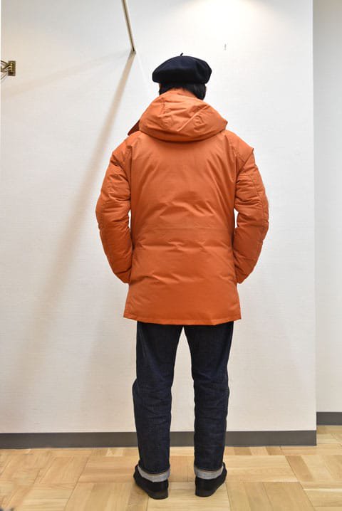 ZANTER（ザンター） ORIGINAL DOWN JACKET WP-H オレンジ - ZABOU