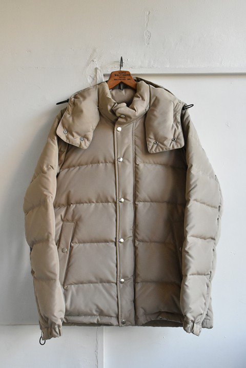 ZANTER（ザンター） CLASSIC DOWN JACKET ベージュ - ZABOU