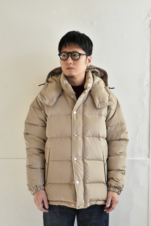 ZANTER（ザンター） CLASSIC DOWN JACKET ベージュ - ZABOU