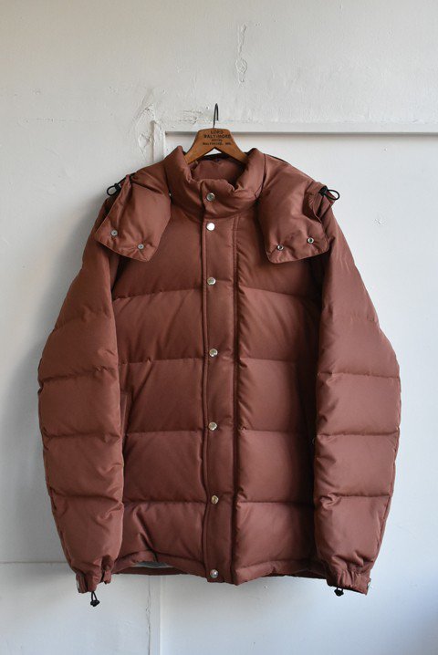 ZANTER（ザンター） CLASSIC DOWN JACKET レンガ - ZABOU