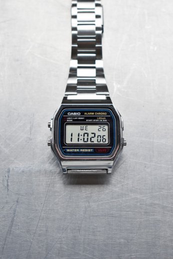 <img class='new_mark_img1' src='https://img.shop-pro.jp/img/new/icons13.gif' style='border:none;display:inline;margin:0px;padding:0px;width:auto;' />CASIO（カシオ） A158WA-1JH シルバー