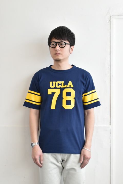 限定商品 UCLA true to archives 3/4 フットボール Tシャツ L - トップス