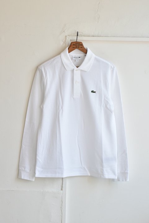 (新品・未使用)LACOSTE　ポロシャツ　白