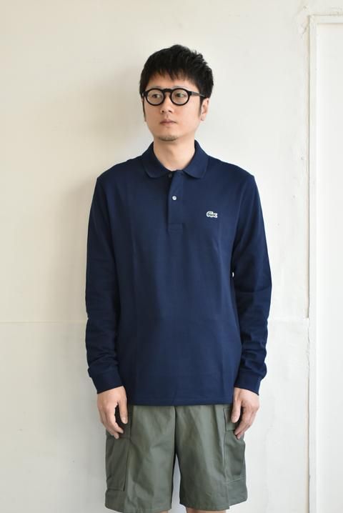 ラコステ LACOSTE 長袖 ポロシャツ メンズL /eaa36651561cm肩幅 ...