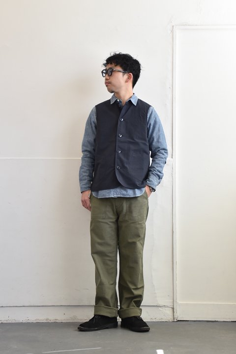 ARAN（アラン） VEST RIP - ZABOU