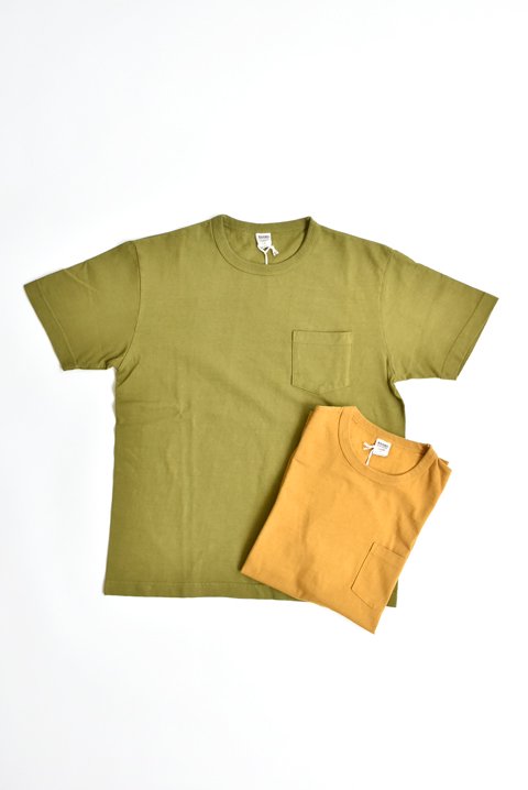 BARNS OUTFITTERS（バーンズアウトフィッターズ） 吊り編み S/S POCKET