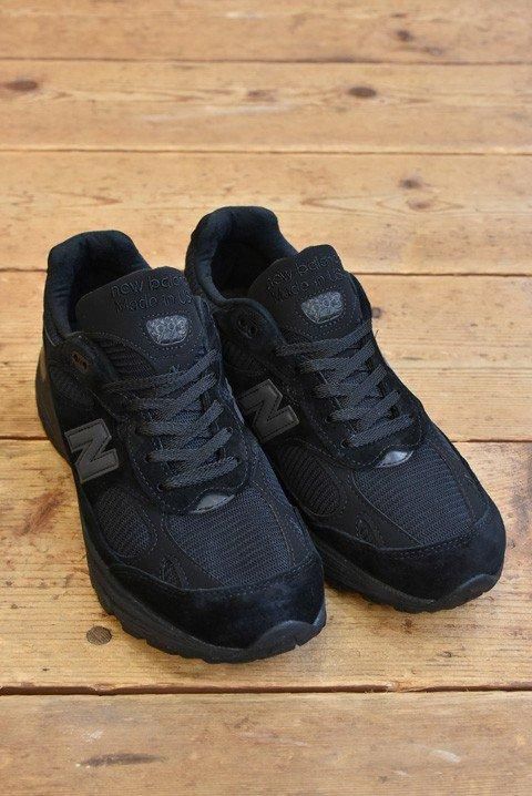 new balance WR993TB トリプルブラック26cm ニューバランス - レディース