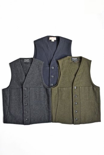 FILSONʥե륽 MACKINAW WOOL VEST ޥåΡ٥ SOLID