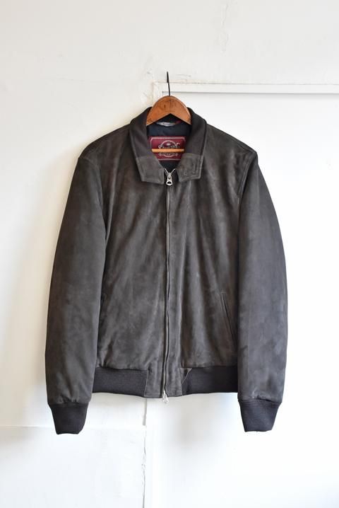 STEWART（スチュワート）LEATHER DOWN JACKET - ZABOU