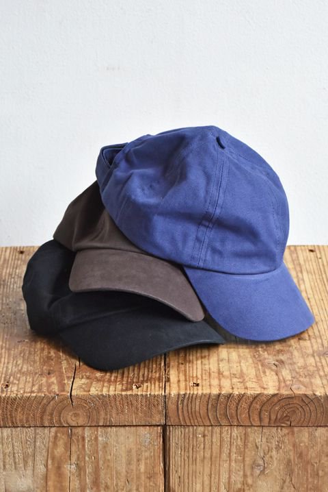 Au Vrai Chic BRITAIN（オーブライシックブリテン） Fold Brim Cap Twill - ZABOU