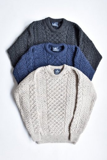 ARAN WOOLLEN MILLSʥ󥦡ߥ륺 TraditionalAranSweater