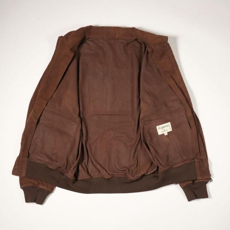 Esperto（エスペルト） A2-type スエードジャケット - ZABOU