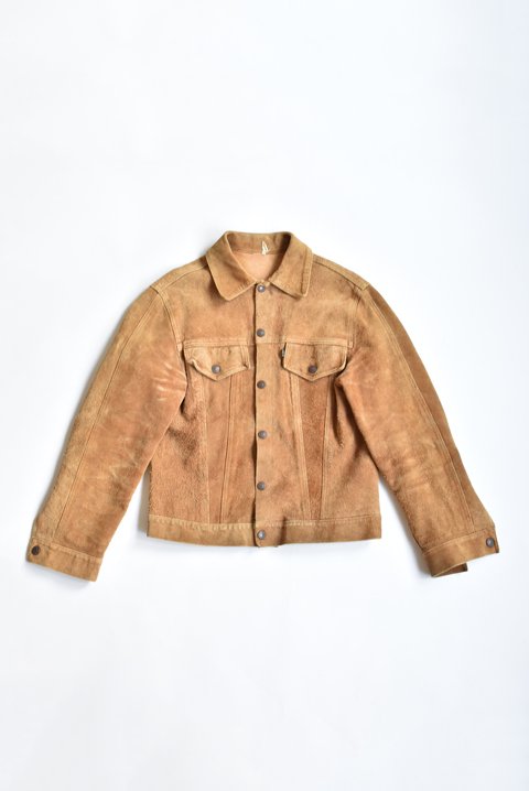 再終値下げ！スタッフ坂口私物】LEVI'S 1960年代 Suede Trucker Jacket