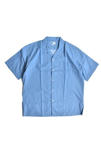 JAPAN BLUE JEANSʥѥ֥롼󥺡 3oz denim open collar shirts BLU