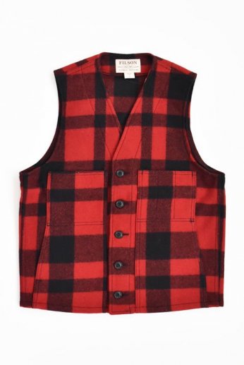 FILSONʥե륽 MACKINAW WOOL VEST ޥåΡ٥ CHECK