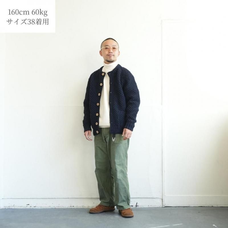 Athena Designs（アテナデザイン） GentsPopcorn Knit Cardigan